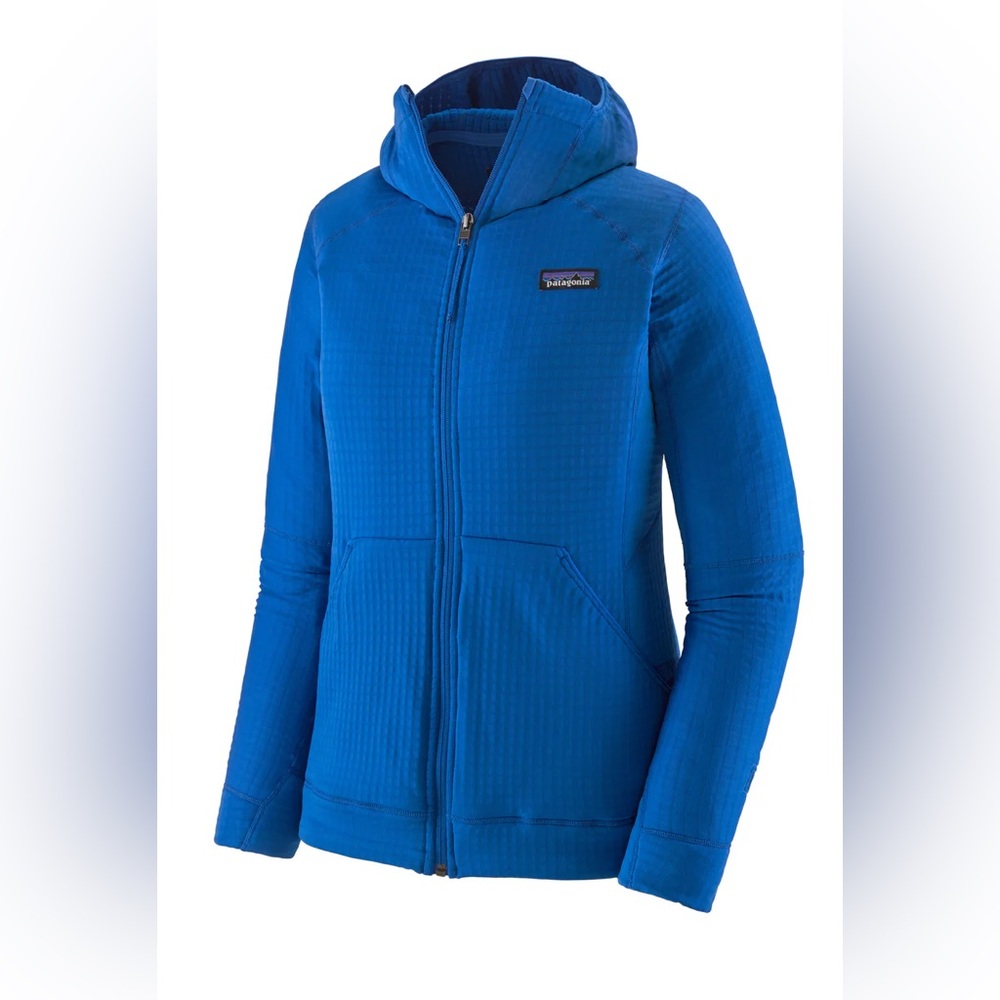 Patagonia Women's R1 Blue Full-Zip Hoody